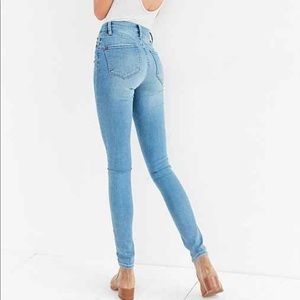 BDG twig high rise denim jeans - size 25, light wash